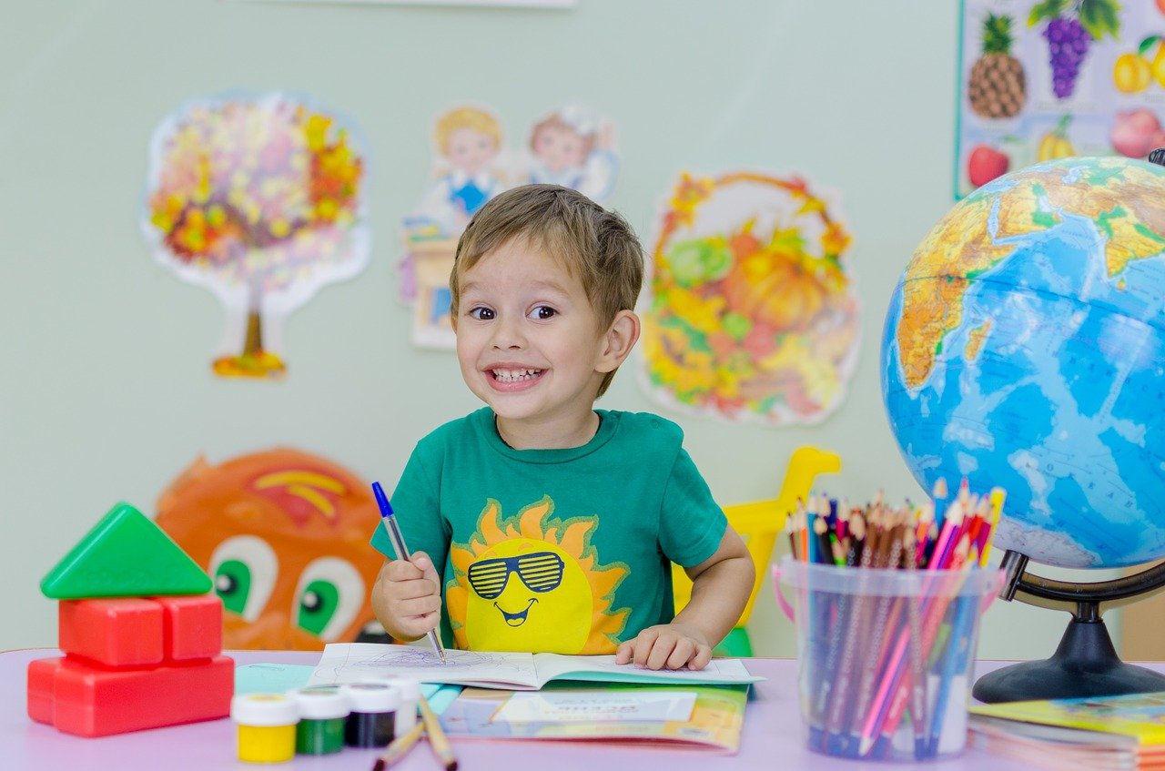 Enfant à l'école