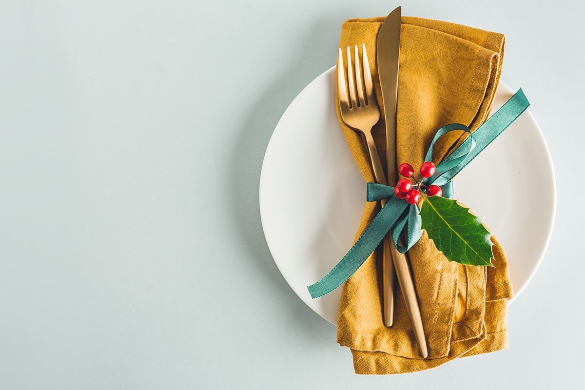 Menu de Noël à la cantine