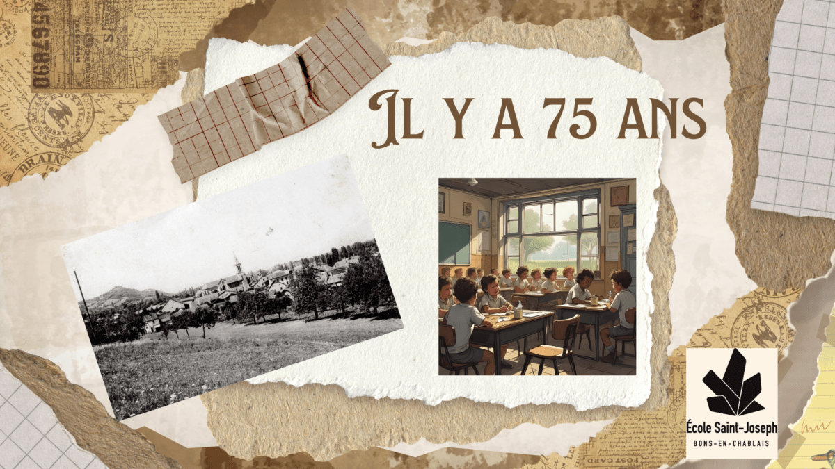 Rendez-vous le 25 avril pour fêter les 75 ans de l&rsquo;école