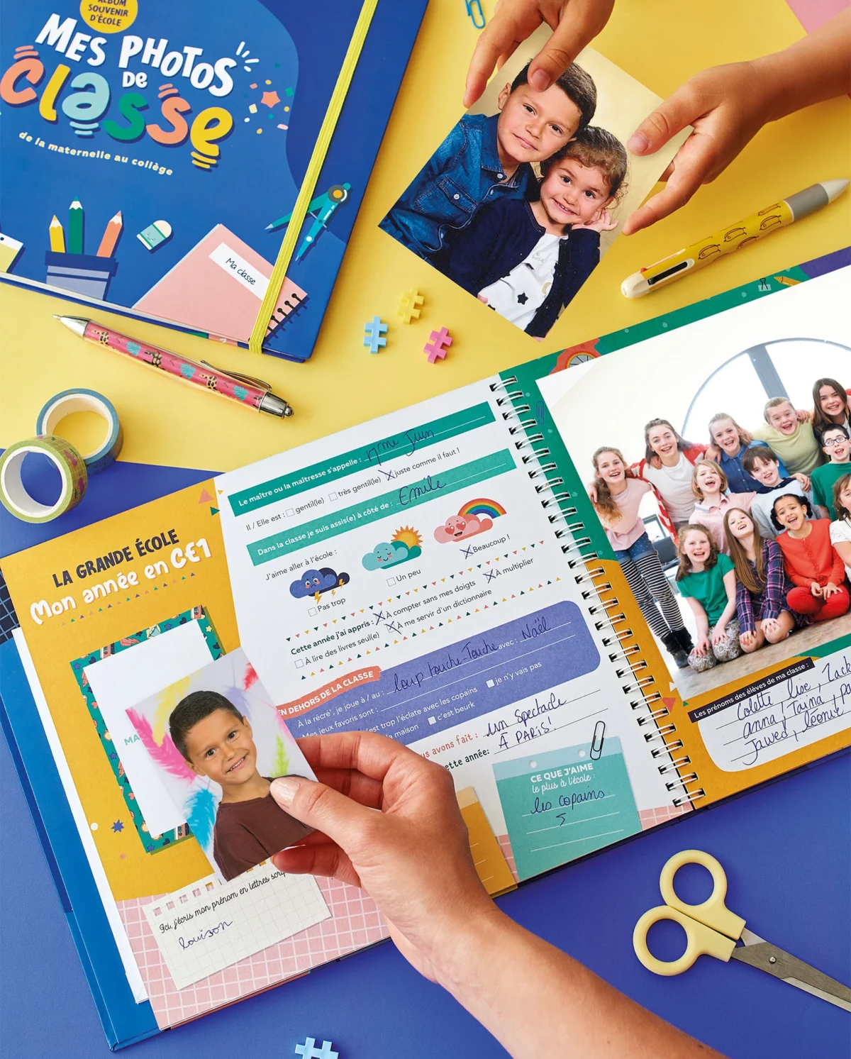 Vente d’albums photos de classe